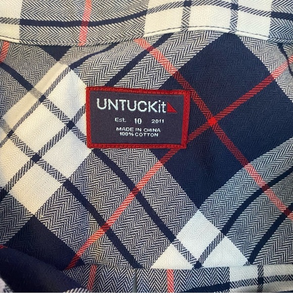 UNTUCKit Plaid Button Down Shirt - Picture 3 of 6